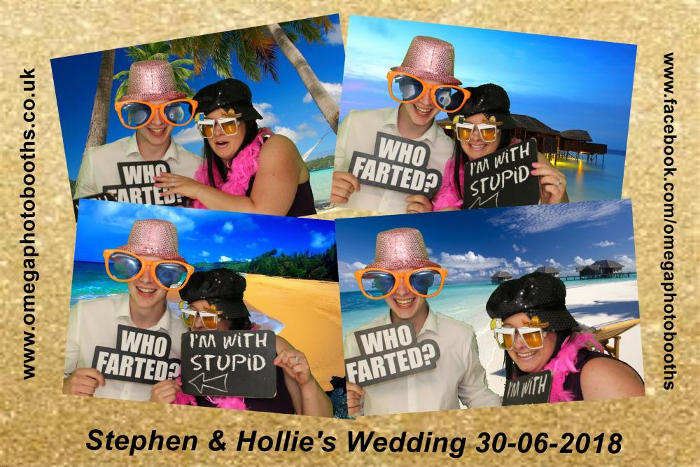 Stephen & Hollie's Wedding | View more photos from the event at gallery.omegaphotobooths.co.uk/u/OmegaPhotobooths/Stephen-Hollies-Wedding